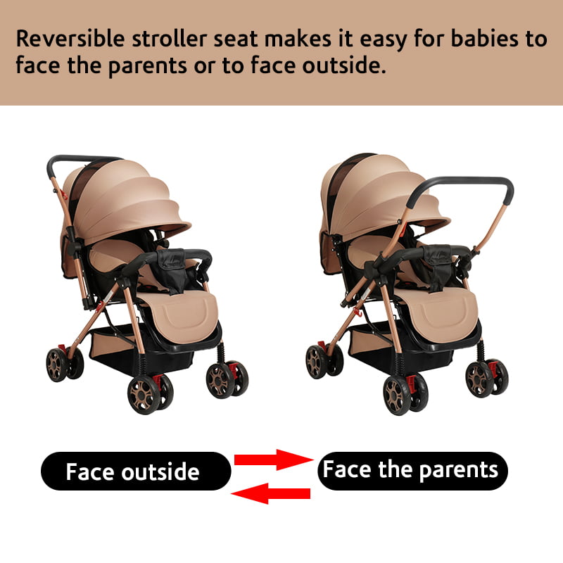Portable 3/4 in1 New Born Baby Stroller Car Safety Seat Stroller With Accesories 