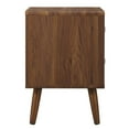 thumbnail image 2 of Modway Transmit 2-Drawer Nightstand in Walnut White, 2 of 8