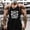 Black, variant on Men's Bodybuilding Stringer Tank Tops Sun Protection Gym Fitness Workout T-Shirts Running Beach Swim Muscle Tee Summer White L