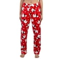 thumbnail image 3 of Jo & Bette Women’s Plush Pajama Lounge Pants, PJ Sleep Pants, XS-3XL, 2 Pack, 3 of 7