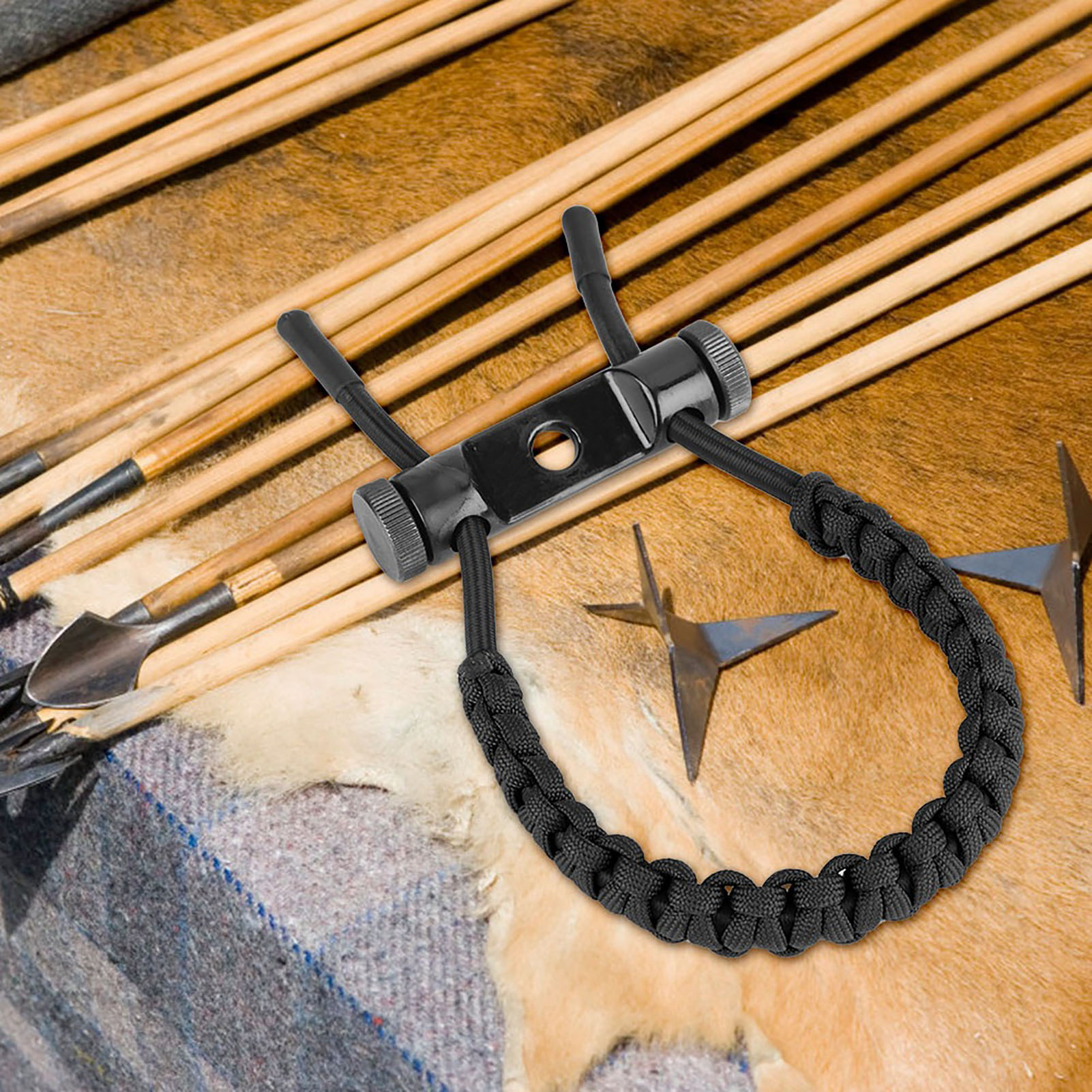 Archery Wrist Rope, Practical Comfortable High Strength Archery Wrist