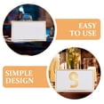 thumbnail image 2 of NICEXMAS White Tent Place Cards for Weddings Banquet Decoration Use 120 Pcs, 2 of 8