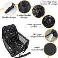 thumbnail image 6 of Moocorvic Dog Car Seat for Small Dogs And Cat, Portable and Breathable Bag with Seat Belt Dog Carrier for Backseat Protection, 6 of 7