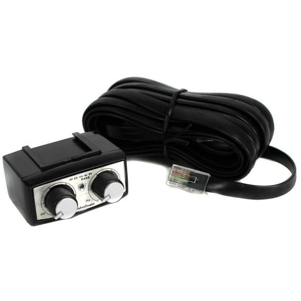 Rockford Fosgate PPB1 Punch Amplifier Remote Bass/Treble Dual Knob EQ