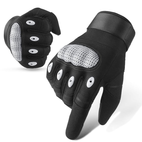 Guantes de moto Cierto con pantalla táctil, nudillos duros, unisex