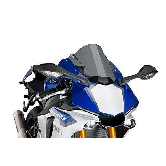 15-19 YAMAHA YZF-R1: Puig Z Racing Windscreen (DARK SMOKE)