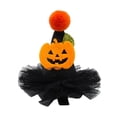 thumbnail image 2 of Sombrero de fiesta para gato Colco para Halloween Calabaza, 2 of 8
