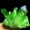 Green, variant on Natural Quartz Titanium Aura Crystal Cluster VUG Healing Specimens Stone Mineral-Yellow-About 50g