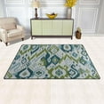 thumbnail image 3 of Aztec Ikat Pattern Area Rugs Colorful Large Non-Slip Floor Mat Decorative Carpets Doormat for Kitchen Living Dining Dorm Playing Room Bedroom 60 x 39inch, 3 of 7