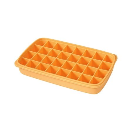 

AIEOTT Ice C-ube Set Ice C-ube Molds With Scoop 32 Grids Ice C-ube Container Set For Chilled Drinks Whiskey Cocktail Ice C-ube Storage
