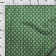 thumbnail image 3 of oneOone Silk Tabby Green Fabric Running Stitch Quilting Supplies Print Sewing Fabric By The Yard 42 Inch Wide, 3 of 4