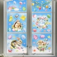 thumbnail image 6 of Matoen Easter Basket Stuffers for Kids, 9Pcs Easter Decorations Retro Easter Window Clings for Glass Window Stickers Decal Spring Window Clings, 6 of 6