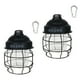 thumbnail image 2 of Eigraketly 2 uds linterna colgante regulable 3 marchas ajustable IPX4 impermeable Camping luz recargable jardín tienda lámpara viaje al aire libre carpas 2 uds negro Eigraketly OD025278-01, 2 of 6