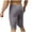 Mens Shapewear Gray, variant on Mens Compression Shorts Stretchy Slim-Fit Shapewear Underwear Boxer Briefs Long Leg Solid Mid Waisted Moisture-Wicking Yoga Workout Short