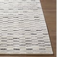 thumbnail image 3 of BoutiqueRugs Reece Contemporary Area Rug - Cream, Light Slate, White - 4'3" x 5'11", 3 of 8