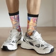 thumbnail image 6 of Logiee Trio Of Dripping Cones Print Adult Socks for Men & Women,Calf Socks, Ankle Socks,Boots Socks,Breathable Casual Sock,Unisex Crew Socks, 6 of 6