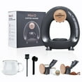 thumbnail image 1 of Cornesty Semi-automatic Coffee Maker for Home 240ml 85 Degrees Constant Temperature 1400W Silent Portable Americano Coffee Maker Machine Brew for Coffee Powder Tea-leaf, 1 of 6