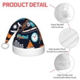 thumbnail image 4 of Balery Creative Transport Pattern Santa Hat Christmas Hat Funny Christmas Hat Christmas Knitted Beanie Hat For Kids, 4 of 6