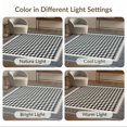 thumbnail image 7 of ODIKA 8'x10' Washable Area Rug Non-Shedding, Easy Care, Checkered Geometric Dot Interlocking Border Entry Music Long for King Size Bedroom Under Bed, Master Suite, 7 of 7