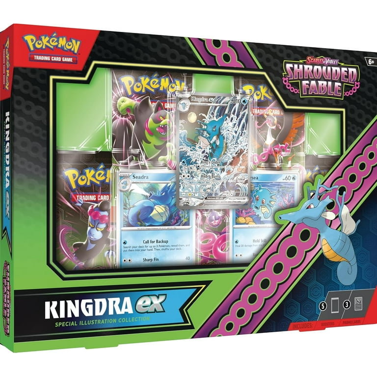 【海外限定】キングドラex SAR box shrouded fable Pokemon TCG: Scarlet And Violet: Shrouded Fable Kingdra Ex Special