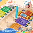 thumbnail image 2 of Laberinto magnético de colores y números WakeInSA para niños de 2 a 5 años, 2 of 6