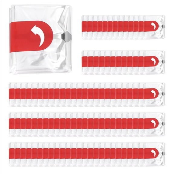 100Pcs Resistance Nylon-Blend Slow Cooker Liner Roasting Turkey Bag for Cooking Medium Size Oven Bag Baking