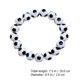 thumbnail image 4 of Pulsera de cuentas con forma de fútbol, decoración de mano, accesorio de moda para amantes del fútbol, 4 of 6