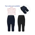 thumbnail image 4 of FOCUSSEXY 1-2 Pcs Women's Swim Pants Swim Shorts Sport Swim Skirt Bottoms for Women Skinny Capris Swim Shorts Trunks with Side Drawstring, 4 of 8