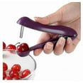 thumbnail image 2 of Cherry Fruit Kitchen Olive Core Gadget Remove Pit Tool Purple3pcs), 2 of 4