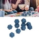 thumbnail image 4 of Polyhedral Dice, Funny 10pcs Acrylic Portable Game Polyhedral Dice  For Holiday Party For Children ANGGREK 20 lados, 4 of 8