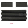 thumbnail image 4 of 2 Pack - Decorative Acoustic Panels Studio Soundproofing Foam Wedges Wall Panels provide Baffle Kit 3" X 12" X 24" Made in Usa, 4 of 5