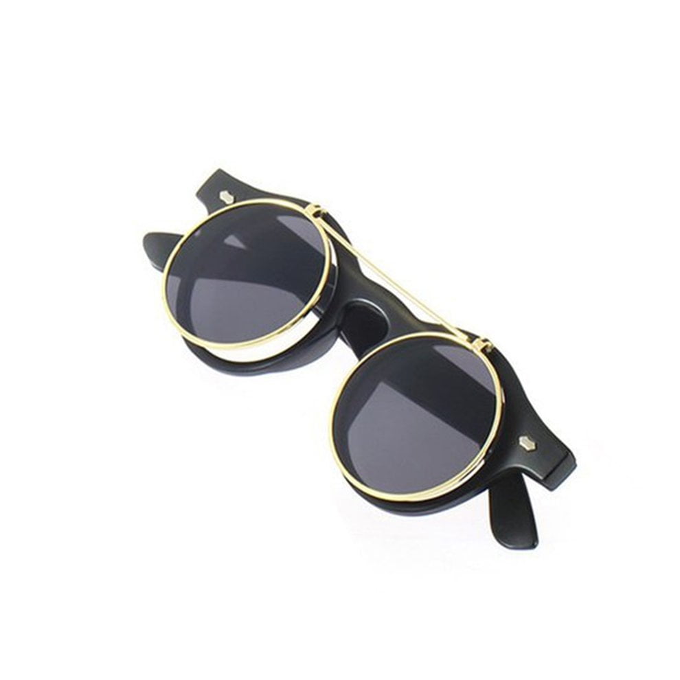 round flip sunglasses