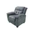 thumbnail image 2 of K-Living Chenille fabric Chair in Dark Grey Color, 2 of 2