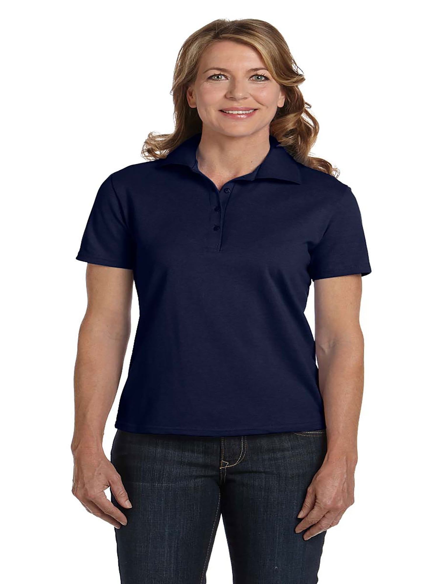 ladies cotton polo shirts