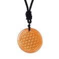thumbnail image 2 of colgante Joyería Moda con cuerda tejida a mano ajustable Colgante Adorno en forma de lágrima para regalo de cumpleaños Día de la madre Día de S Naranja Fernando Collar colgante, 2 of 8