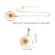 thumbnail image 2 of FESTFENDS 1Jgo Conjunto De Collar Y Pendientes Con Para Mujer Delicado Y Sofisticado, 2 of 8