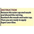 thumbnail image 4 of BMB Crazy Hold Waterproof Super Glue for Hair Extensions, Clear, 0.4 oz, 3 Pack, 4 of 5