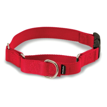PetSafe Martingale Dog Collar  Quick-Snap Buckle  3/4 Inch Width  Small  Red