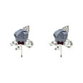 thumbnail image 3 of Redempat Versatile Wedding Brooch Add Classy And Sophisticated Touch To Any Look Modern Minimalist Brooch Pin light grey 2Set, 3 of 6