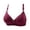 Red, variant on Meichang Bras for Women Wireless Support T-shirt Bras Seamless Padded Bralettes Elegant Everyday Full Figure Bras