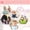 colormixxing1, variant on XIRQI 4Pcs Pacifier Clip,Soft Material for Baby's Comfort,Universal Strap Binky Clips
