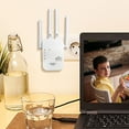 thumbnail image 3 of Herunwer 300Mbps WiFi Extender with 4 External Antennas, Dual Operating Modes, and Ethernet Port, 3 of 8