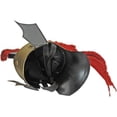 thumbnail image 3 of SZCO Roman Centurion Helmet 18 Gauge Carbon Steel Full Size With Stand Red Mohawk Decorative Gladiator Helmet Cosplay Collectible, 3 of 4
