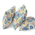 thumbnail image 6 of Plant Illusion Indoor/Outdoor Pillow in Blue Cream 16x16, 6 of 8
