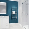 thumbnail image 3 of ANZZI Elgon 14-Bar Stainless Steel Wall Mounted Towel Warmer Rack with Polished Chrome Finish, 3 of 9