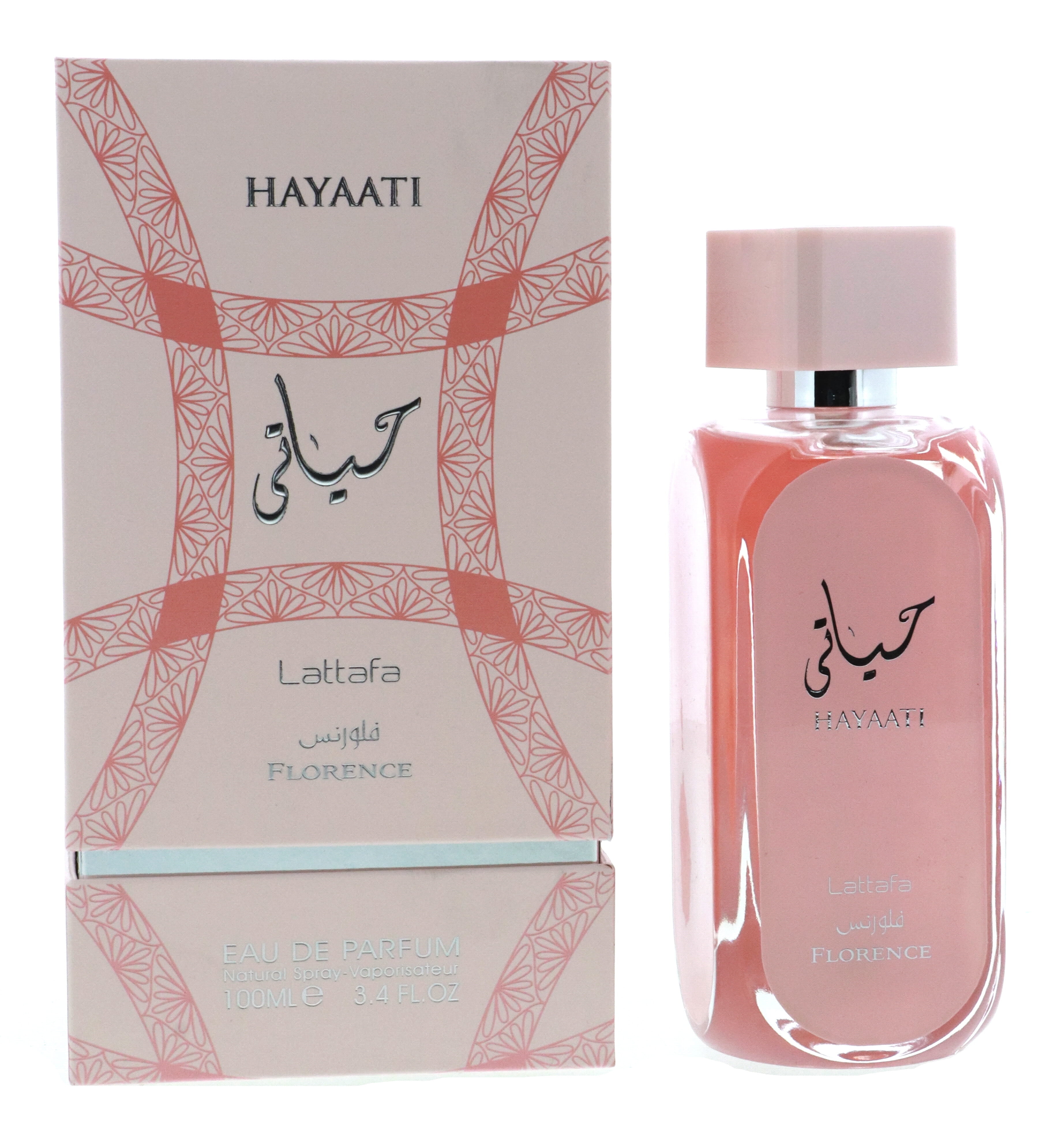 Lattafa Hayaati Eau De Parfum, Oriental Floral, Woody, Spray, 3.4