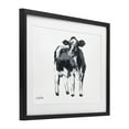 thumbnail image 3 of Stupell Industries Dairy Cow Gazing Black Framed Print Under Glass design by Sara Baker, 13 x 16, 3 of 10