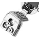 thumbnail image 2 of Ravinte 10 Pack 5 Pairs 1-1/2 inch Overlay Soft Close Hinges for Kitchen Cabinet Hinges Satin Nickel Hidden Hinges Stainless Steel Concealed Hinge self Closing, 2 of 5