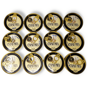 Old Riga Smoked Sprats Pate in Oil 160g/5,6 Oz | Kosher Product, Non GMO, Keto Friendly | Rich in Omega-3 Fatty Acid, Vitamins and Minerals| From Fresh Wild Caught Baltic Sea Sardines | (Pack of 12)