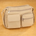 thumbnail image 4 of Machine Washable Shoulder Handbag with Multiple Storage Pockets, 4 of 5